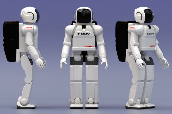 El robot de honda Asimo